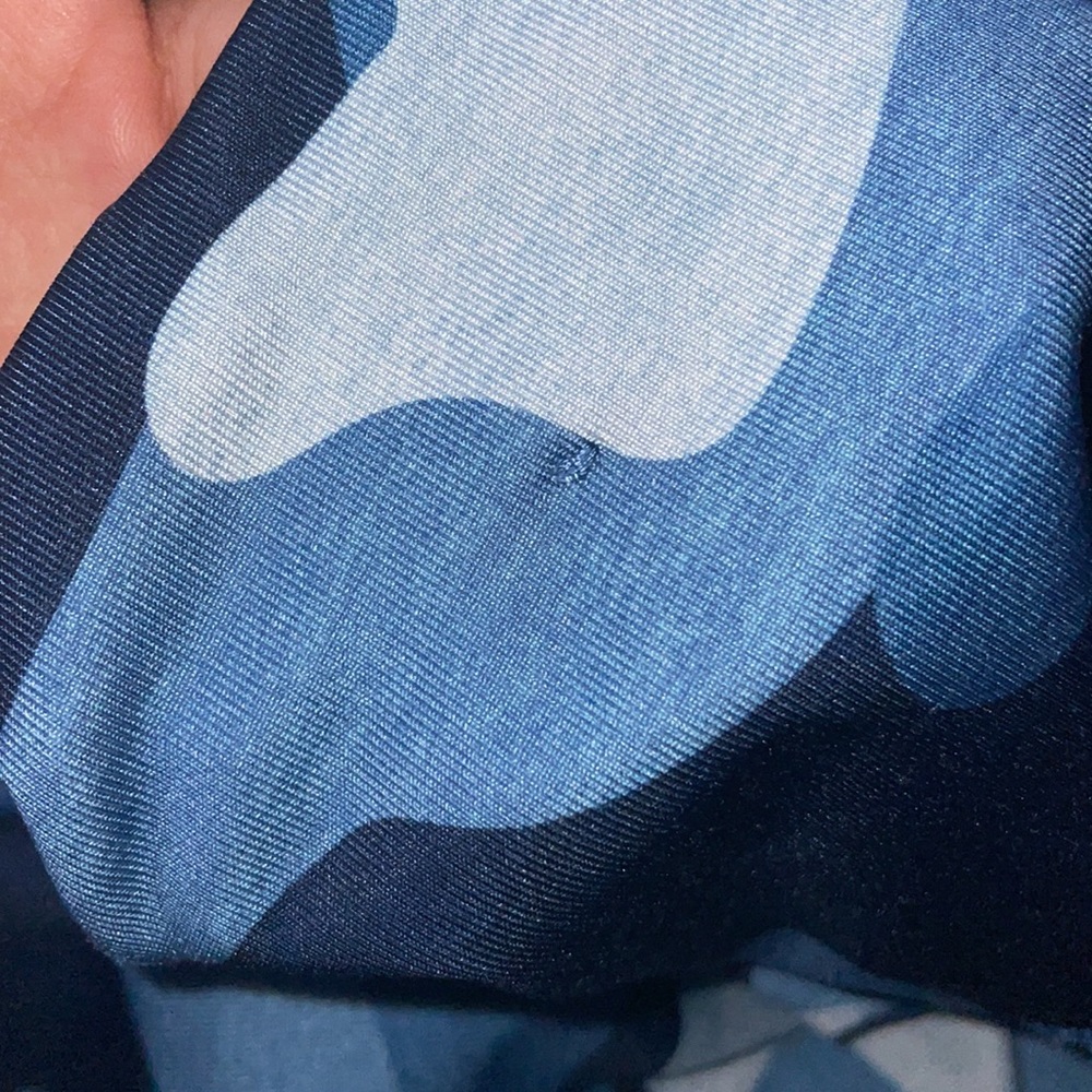 🦋Reebok Blue Camouflage Leggings, Size Large - Picture 9 of 12